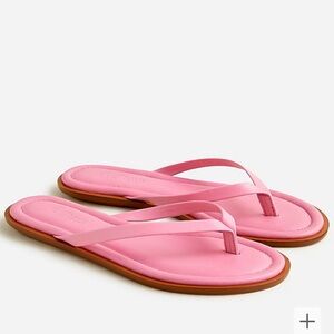 J. Crew Sorrento thong sandals in Larkspur Pink, size 7, EUC